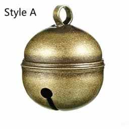 Cat Dog Collar Bells Brass Bells For Collar Dog Charm Bells Pet Pendant with Key Rings For Collars Necklace Pet Accessories