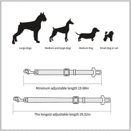 Dog Car Seat Belt Safety Protector Travel Pets Accessories Dog Leash Collar Breakaway Solid Car Harness