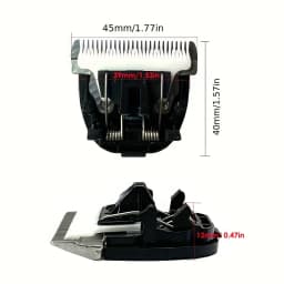 BaoRun Pet Clipper Blade Nozzles Integrated Cutter Head 3/6/9/12mm Steel Ceramic Knives for P2 P3 P6 P7 P9 S1 Dog Hair Clipper