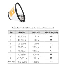 Pet Protective Collar Dog Neck Cone Recovery Hood For Anti-Bite Lick Surgery Wound Healing Cat Health Medical Circle Water Proof