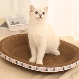 Corrugated Cat Scratcher Cat Scrapers Cat Scratching Board Corrugated Cardboard Grinding Nails Interactive Protecting Furniture