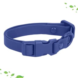New Macaron Colored PVC Dog Collar Waterproof Dirt Resistant Easy To Clean Pet Collar Adjustable Neck Collar Pet Dog Collar