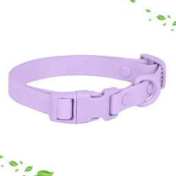 New Macaron Colored PVC Dog Collar Waterproof Dirt Resistant Easy To Clean Pet Collar Adjustable Neck Collar Pet Dog Collar