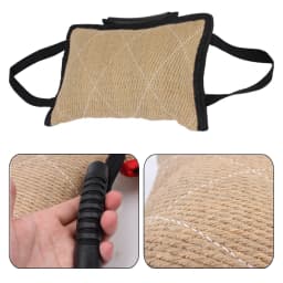 Dog Training Dog Bite Stick Chewing Pet Toy With 2 Rope Handles Dog Training Pillow Bite Tug Durable