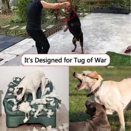 Dog Training Dog Bite Stick Chewing Pet Toy With 2 Rope Handles Dog Training Pillow Bite Tug Durable