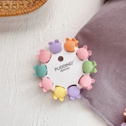 10 Pcs Set Mini Pet Small Dog Hairpins Candy Colors Small Puppy Cat Cute Hair Bows Clips Pet Hair Accessories Dogs Hair Grooming