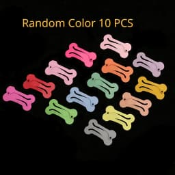 10 Pcs Set Mini Pet Small Dog Hairpins Candy Colors Small Puppy Cat Cute Hair Bows Clips Pet Hair Accessories Dogs Hair Grooming