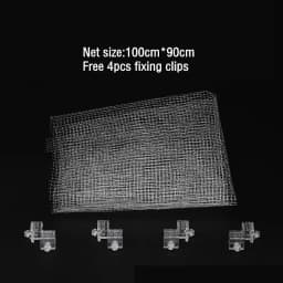 Vastocean Aquarium Screen Net Fish Tank Anti-Jumping Net Covering Replacement Mesh Netting Fish Tank Covering Replacement Net