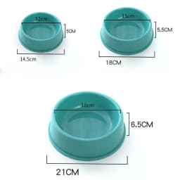 Custom Plastic Dog Bowls with Pet Name, Non-Slip, Christmas, Birthday Gifts for Pet,Personalized Pet Bowl, Feeder for Dog or Cat