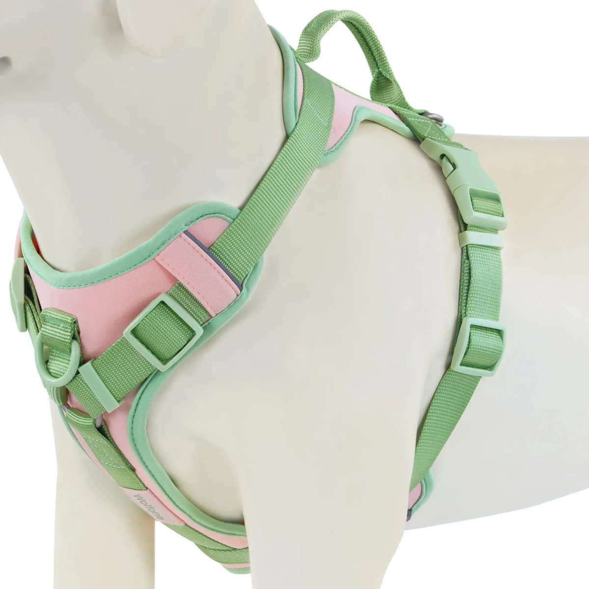 Splicing Colors for Medium Dog Harness No Pull for Large Small Dogs Adjustable Chest Strap Dog Harness Bundle Personalized