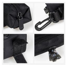 Pet Dog Poop Bag Holder Leash Attachment Adjustable Mini Travel Garbage Bag Dogs Waste Poop Bags Dispenser Pet Cleaning Tools