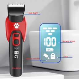 Electric Professional Pet Hair Clipper Big Dog Trimmer Shaver Rechargeable Animal Cats Hair Trimmer Cutting Machine for Sheep