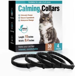 3/4 Pc Dogs Calming Pheromone Collars Cats Relieve Anxiety Adjustable Comfortable Collar For Puppy Kitten Large Pets Accessories