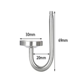ZRDR Aquarium CO2 Atomizer Fish Tank Aluminum Alloy CO2 Diffuser CO2 Regulation Generator System CO2 Refiner Plant CO2 Atomizer