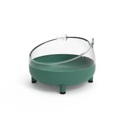 Hamster Sand Bath Box Cage Toilet Transparent Hamster Bathroom Small Animal Bath House for Mice Rabbit Pets Small Pet Accessory