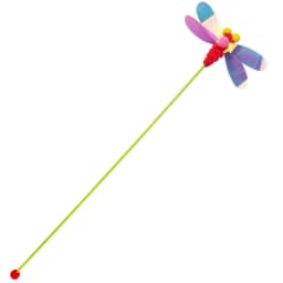 Cat Toy Feather Cats Sticks Insects Toys for Cats Teasing Butterfly Stick Cat Toys Interactive Wool Ball Teaser Toy Pet Products