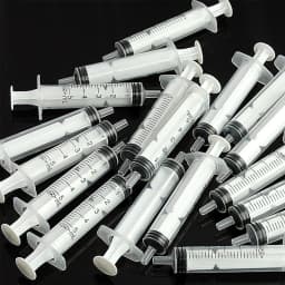 No needle! 5 10 20 50 100Pcs Plastic Nutrient Health Measuring Reusable Hydroponics Nutrient Syringe Tools Sampler 5ML Syringe