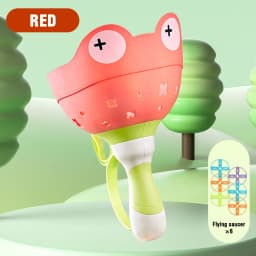 Puppy Flying Disc Launcher Frog Catches Toy Dog Doggy Outdoor Games Fly Disc Pull String Throw Catch Jump Toys for Pets