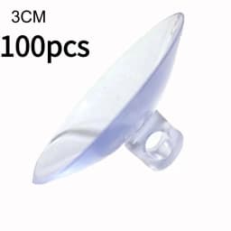 10-100pcs 3/4/5cm Aquarium Suction Cup Air Tube Holder Sucker For Fish Tank Pump Oxygen Air Tube Fixing Clip Accessories