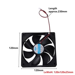 12V Automatic Egg Incubator Hatchery Machine Hatcher Fan Air Ventilation Industrial Incubator Fan Exhaust 40/90/120mm