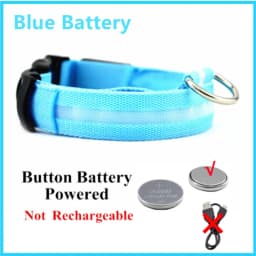 LED Luminous Collar Adjustable Glowing Dog Collar USB Rechargea Flashing Anti-Lost/Avoid Car Accident Collar Dogs Pet Products