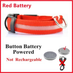 LED Luminous Collar Adjustable Glowing Dog Collar USB Rechargea Flashing Anti-Lost/Avoid Car Accident Collar Dogs Pet Products