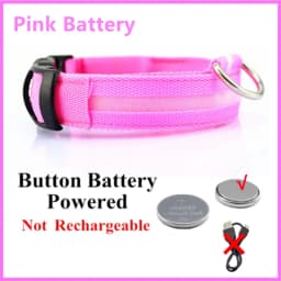 LED Luminous Collar Adjustable Glowing Dog Collar USB Rechargea Flashing Anti-Lost/Avoid Car Accident Collar Dogs Pet Products