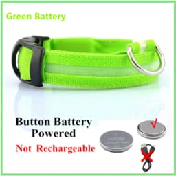LED Luminous Collar Adjustable Glowing Dog Collar USB Rechargea Flashing Anti-Lost/Avoid Car Accident Collar Dogs Pet Products