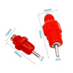 10/15/20/50 Pcs Chicken Waterer Nipple Drinkers Quail Pigeon Waterer Nipple Automatic Water Spring Type Poultry Farming Supplies