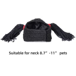 Dogs Cats Hair Hat Funny Pet Wigs Cosplay Props Costumes Head Accessories for Halloowen Christmas Gift