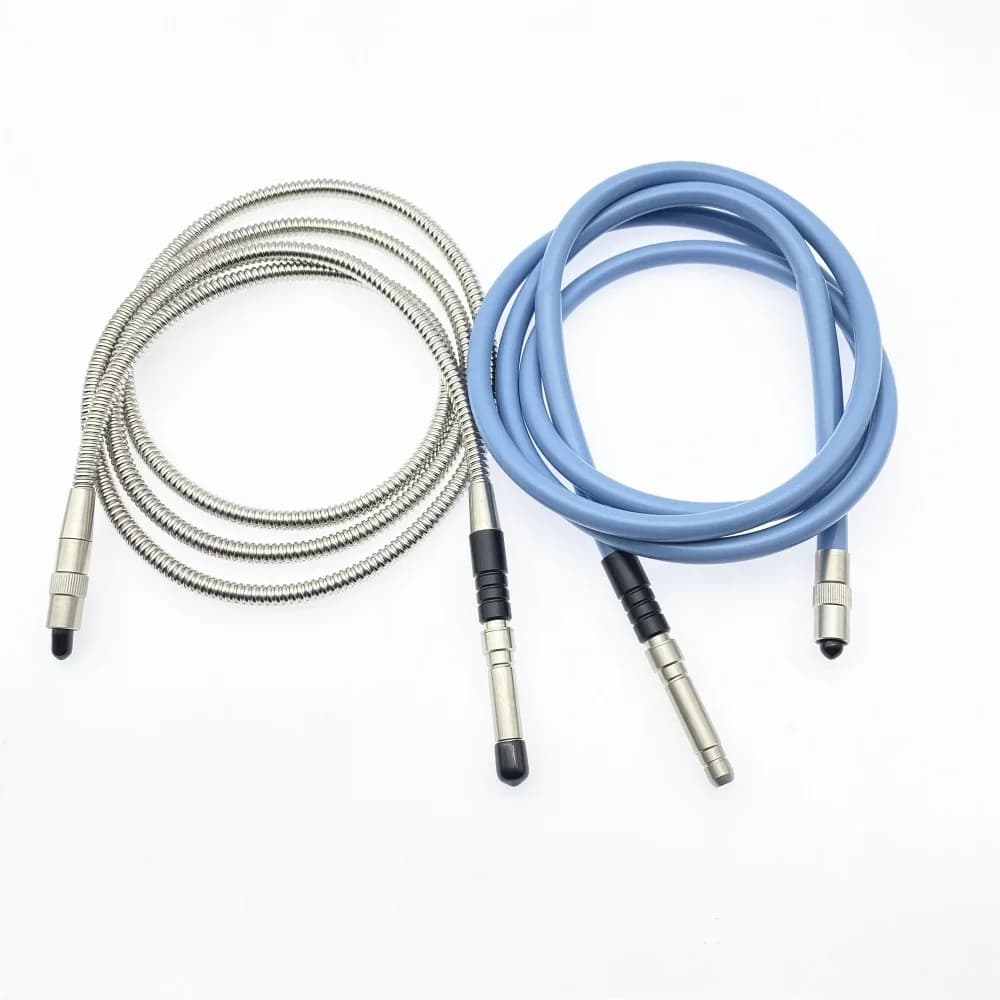Medical Rigid Endoscope Fiber Optic Light Cable 1.8m 2.5m 3m Endoscopy LED Light Source Guide