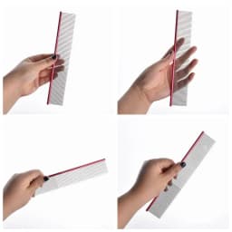 16/19/22cm Stainless Steel Pet Beauty Styling Comb Dog Grooming Combs Long Thick Hair Fur Removal Brush Pet Dog Grooming Combs