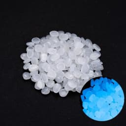 50/100Pcs Artificial Noctilucent Stone with Colorful Luminescence Aquarium Fish Tank Landscaping Vase Sidewalk Decoration