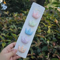 10 Pieces Dog Hair Clips Cute Candy Color Pet Hairpin 10 Different Styles Crown Barrettes For Small Dogs Puppy Hair Accessories