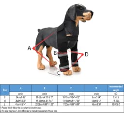 2023 Front Dog Elbow Protector Dog Knee Guard Dog Leg Brace Sleeve Dog Knee Cover Anti Licking Wound Dog Recovery Leg Cover