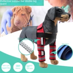 2023 Front Dog Elbow Protector Dog Knee Guard Dog Leg Brace Sleeve Dog Knee Cover Anti Licking Wound Dog Recovery Leg Cover