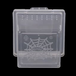 1pcs Plastic Feeding Acrylic Box Insect Spider Habitat Feeding Box Case Scare Toy Box Container Tank Transport Hatching Tank