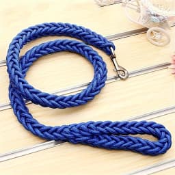Comfort-Strong 5-Foot Braided Dog Leash: Ideal for Effective Training & Enjoyable Walks. Durability Meets Comfort