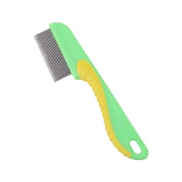 Stainless Steel Pet Flea Comb Non-rust Dense Tooth Dog Grooming Comb Colorful Pet Hair Comb for Dogs Puppy Cats