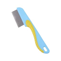 Stainless Steel Pet Flea Comb Non-rust Dense Tooth Dog Grooming Comb Colorful Pet Hair Comb for Dogs Puppy Cats