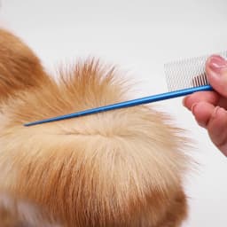 Stainless Steel Pet Flea Comb Non-rust Dense Tooth Dog Grooming Comb Colorful Pet Hair Comb for Dogs Puppy Cats
