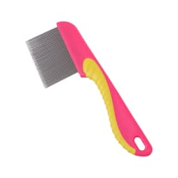 Stainless Steel Pet Flea Comb Non-rust Dense Tooth Dog Grooming Comb Colorful Pet Hair Comb for Dogs Puppy Cats