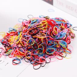 300PcsColourful Cat Dog Rubber Band Elastic Hair Bands Headband Children Pet Grooming Hair Accessory Girls Headwear
