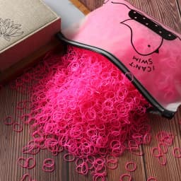 300PcsColourful Cat Dog Rubber Band Elastic Hair Bands Headband Children Pet Grooming Hair Accessory Girls Headwear