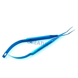 Inamura Capsulorhexis Forceps Flat Handle Tweezer Veterinary Ophthalmic Eye Tools Instrument