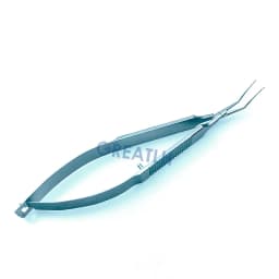 Inamura Capsulorhexis Forceps Flat Handle Tweezer Veterinary Ophthalmic Eye Tools Instrument