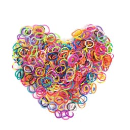 100pcs/Pack Grooming Cat Puppy Durable Elastic Stretchy Dog Headband No Stick Hair Pet Rubber Band Pet Supplies Accessories