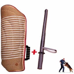 Jute Thickened Dog Bite Sleeves,Bite Stick,Guard Dog,Police Dog Training Supplies Pet Products German Shepherd Belgian Malinois