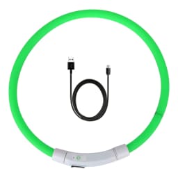 Dog Loss Prevention Led Usb Dog Collar Pet Accessories Night Safety Flashing Glow  Collar Night Luminous Charge Collar