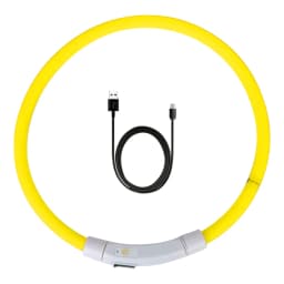 Dog Loss Prevention Led Usb Dog Collar Pet Accessories Night Safety Flashing Glow  Collar Night Luminous Charge Collar